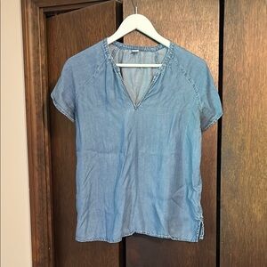 Old Navy Denim Short Sleeve Top